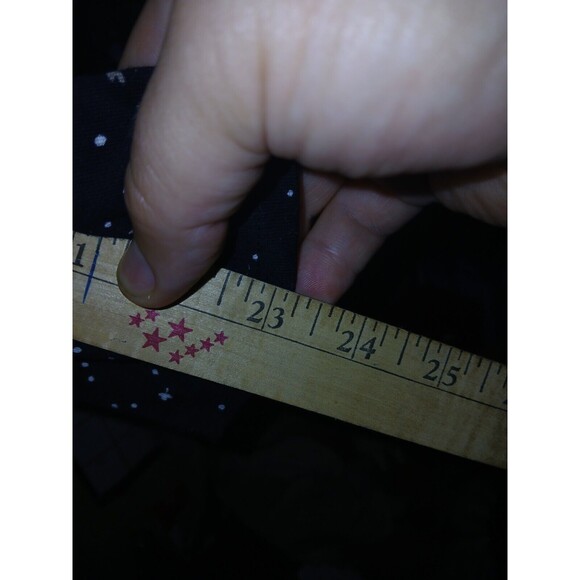 Croft & Barrow The Classic Tee Shirt Womens Plus Size 2X Black With White Spots - Picture 8 of 10